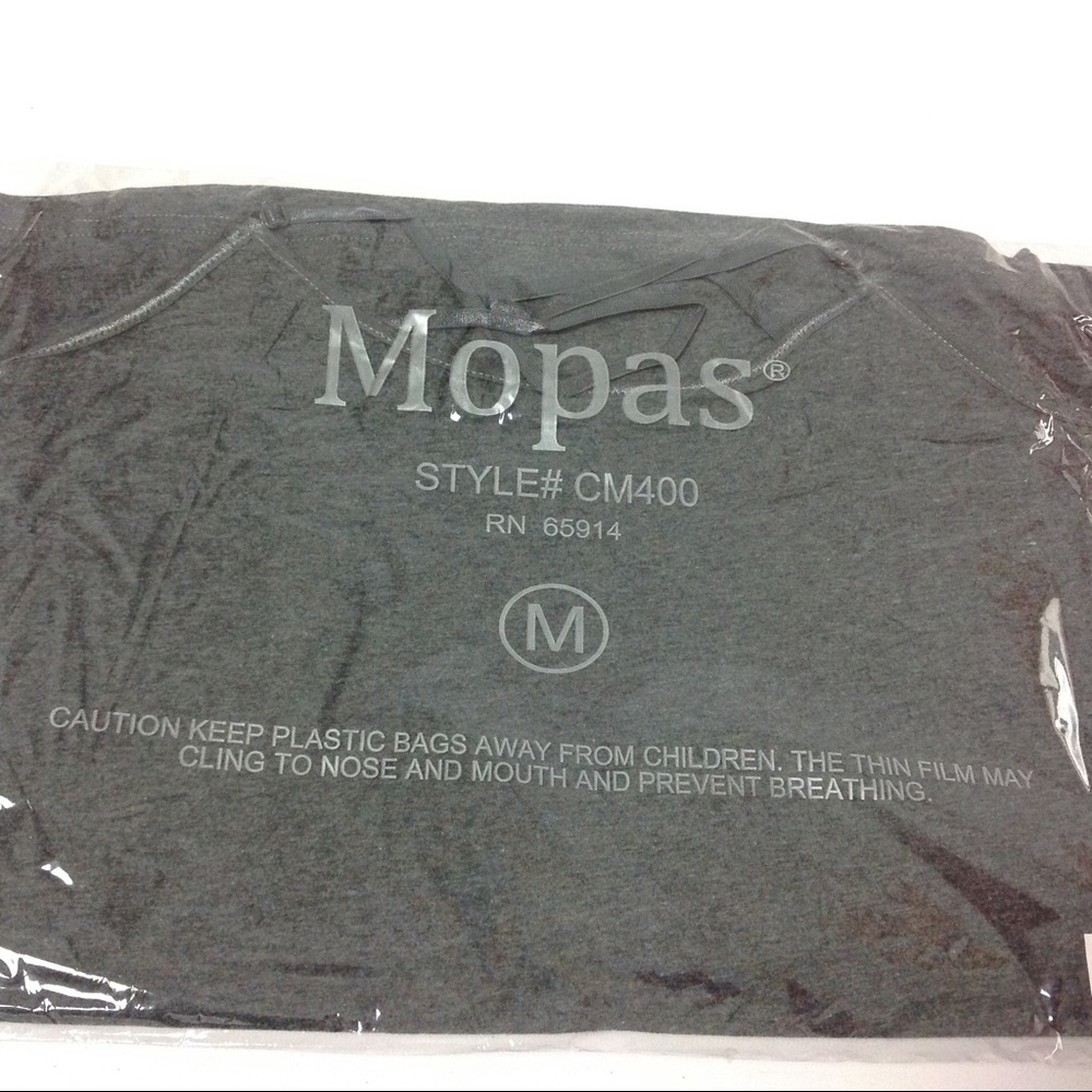4 Mopas Women Camisole Cami Size M Gray White